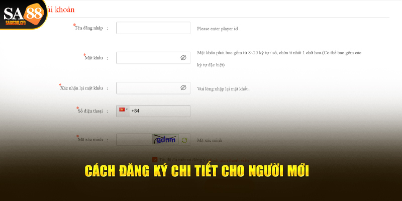 Cách đăng ký thể thao SABA chi tiết cho người mới