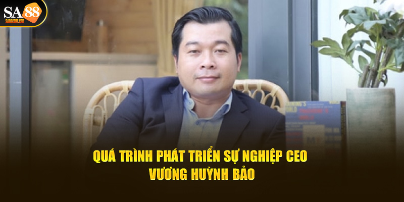 Quá trình phát triển sự nghiệp CEO Vương Huỳnh Bảo